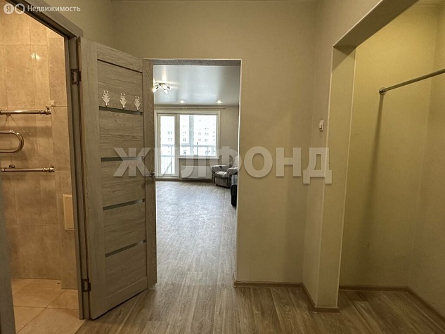 Квартира-студия: Новосибирск, улица Татьяны Снежиной, 42 (34м2)